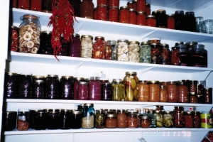 A larder I'd love to have on my homestead.